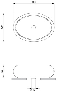 Умывальник Lavinia Boho Bathroom Sink 33311089