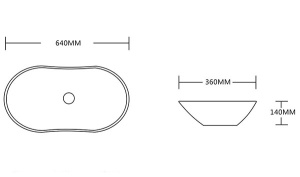 Умывальник Cerutti CR7031B