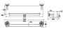 Полка Rose RG1419Q