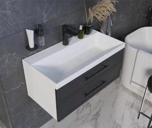 Умывальник Madera Classica Slim 70, 70х36, белый