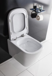 Подвесной унитаз BelBagno Albano безободковый, белый