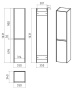 Пенал Brevita Balaton 35 белый
