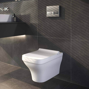 Подвесной унитаз Berges Strati 082132 с крышкой Soft Close