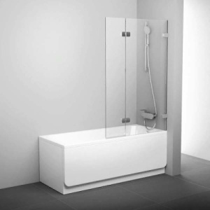Душевая шторка на ванну Ravak Brilliant BVS2, 100, Transparent