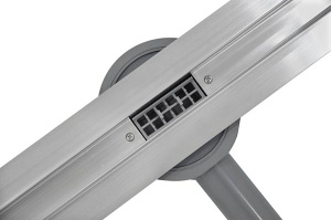 Душевой трап Roxen Chrome Slim, 65 см
