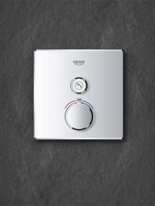 Смеситель встраиваемый Grohe Grohtherm SmartControl	29123000 термостатический, хром