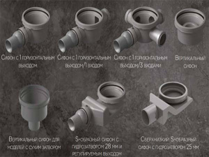 Душевой трап Pestan Confluo Dry 8 Black Glass with flange