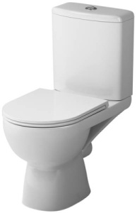 Напольный унитаз AM.PM Gem FlashClean C908600SC с сиденьем Soft Close, белый