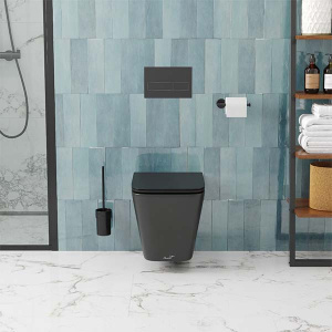 Подвесной унитаз Cerutti Maiella Aria MB CT9163 безободковый с крышкой SoftClose