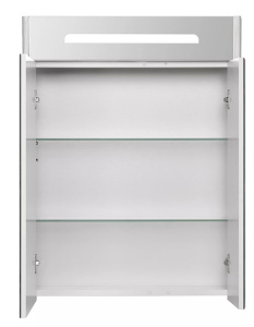 Шкаф-зеркало Акватон Сильва 60 1A216202SIW60 дуб фьорд