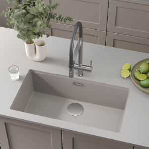 Кухонная мойка Roxen Gap 360270-74SG Storm Gray