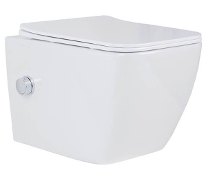 Комплект инсталляции 6 в 1 Roxen StounFix Dual Fresh 966807 с аромадозатором, серый бетон