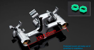 Смеситель для ванны Gappo Alagans G2243