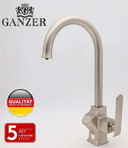 Смеситель для кухонной мойки Ganzer GZ26025-G под фильтр