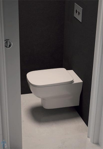 Подвесной унитаз Ideal Standard Esedra Aquablade T386001 с крышкой SoftClose T318101