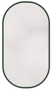 Зеркало Caprigo Контур 55 М-359, 55х100, черный матовый