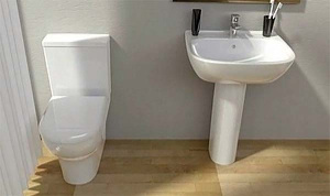 Напольный унитаз Vitra Zentrum 9012B003-7204 Open-back (сиденье Soft Close), белый