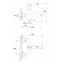 Смеситель для ванны Ganzer GZ77131-D