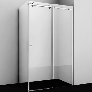 Душевая стенка WasserKraft Vils 56R06-RP80 / 56R07-RP90 / 56R10-RP100 боковая, 100х200, прозрачный