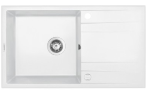 Кухонная мойка Deante Eridan ZQE-A113 / ZQE-G113 / ZQE-S113 / ZQE-T113 / ZQE-N113, 86х50/алебастр