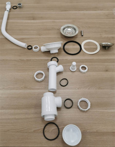 Кухонная мойка Abber Quarz AQ2904B / AQ2904G / AQ2904S / AQ2904W
