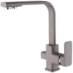 Смеситель для кухонной мойки Ganzer GZ12025-А / GZ12025-B / GZ12025-M под фильтр, песочный
