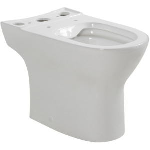 Напольный унитаз BelBagno Lounge BB045CPR безободковый, белый