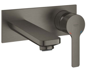 Смеситель встраиваемый Grohe Lineare 19409AL1, темный графит матовый