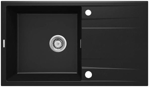 Кухонная мойка Deante Eridan ZQE-A113 / ZQE-G113 / ZQE-S113 / ZQE-T113 / ZQE-N113, 86х50/алебастр