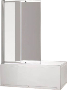 Душевая шторка на ванну Cezares Eco VF-11, 90х145, прозрачный