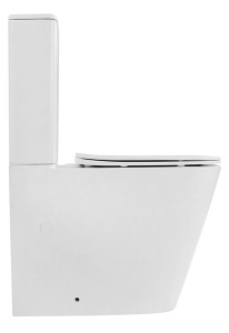 Напольный унитаз Abber Rechteck AC1210TMW, белый