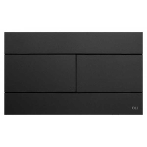 Кнопка для инсталляции OLI Slim soft-touch, черный матовый