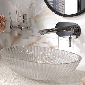 Смеситель скрытого монтажа WasserKraft Main 4130 / Wern 4230 для умывальника, хром