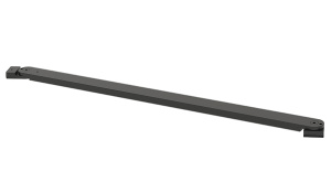 Душевая шторка на ванну Wasserkraft Dill 61S02-100 / 61S02-80 Fixed, 100х140, прозрачный