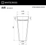 Умывальник Whitecross Air RAL матовый Solid Surface