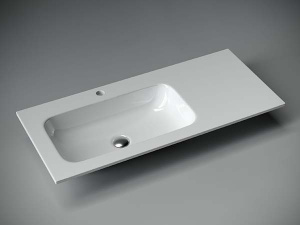 Умывальник CeramicaNova Grace CN7014 / CN7015 / CN7020 / CN7021, 101х46 L