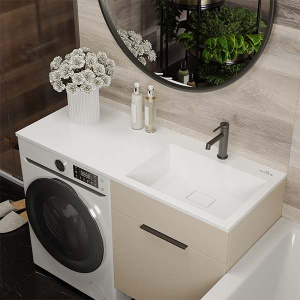 Умывальник Roxen Faber 110 30010110R-W / 30010110L-W, 110х48 R