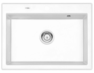Кухонная мойка Deante Eridan ZQE-A103 / ZQE-G103 / ZQE-S103 / ZQE-T103 / ZQE-N103, 70х52/алебастр