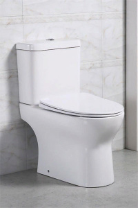 Напольный унитаз BelBagno Steam BB130CPR безободковый, белый