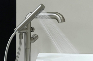 Смеситель для ванны Deante Silia Hexa Steel BHS_F17M напольный