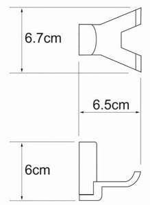 Крючок Wasserkraft Leine K-5023D