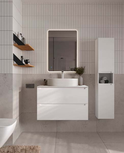 Столешница ЗОВ компакт-плита 13 Белая CKP13W595458C1 (1 вырез)