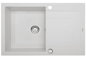 Кухонная мойка Deante Rapido ZQK-2113 / ZQK-7113 / ZQK-A113 / ZQK-G113 / ZQK-S113, 78х49/алебастр
