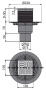 Душевой трап AlcaPlast APV201
