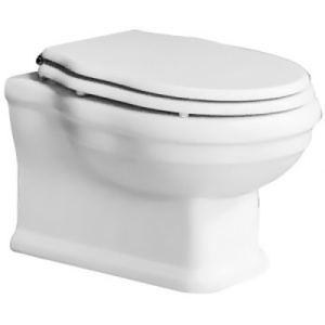 Подвесной унитаз BelBagno Boheme BB115CH безободковый, белый