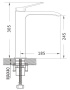 Смеситель для умывальника Shevanik S4111H / S4111T