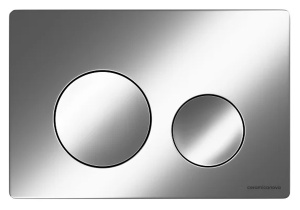Кнопка для инсталляции CeramicaNova Balance Circle CN12-001M / CN12-001CH / CN12-001BG / CN12-001W, белый глянцевый