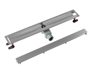 Душевой трап Aquabath Line AB010-SS-500 / 600 / 700 / 800 / 900, 50 см