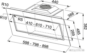 Кухонная вытяжка Franke Mythos FMY 606 WH 110.0377.749 фото 1
