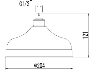Верхний душ Lemark LM8989C